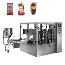 Cooking Oil Juice Jar Tomato Paste Filling And Sealing Packing Machine